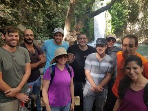 Group at annual retreat of the Faculty of Engineering, October 2018. From left: Itay, Nir, Gil, Keren, Hagai, Moshe, Yosef, Avi and Mirit (not present: Arik,Dvir and Maayan)